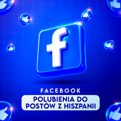 Facebook Polubienia z Hiszpanii