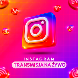 Transmisja live na Instagramie